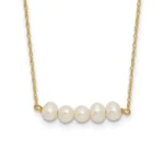 14kt Gold Freshwater Cultured Pearl Necklace