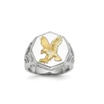 Stainless Steel Eagle Ring