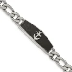Stainless Steele Anchor Bracelet
